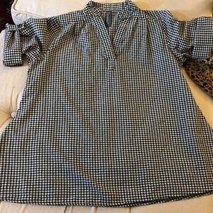 Black & White Check Shirt